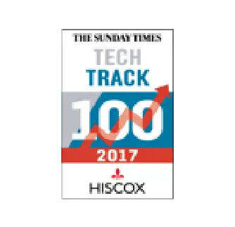 Auszeichnung mit dem Sunday Times Tech Track 100